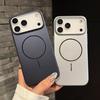 Оригинальный Тонкий Жесткий Чехол для iPhone 17 Air 16 15 14 Plus 13 12 11 Pro Max Для Magsafe Беспроводной Зарядки Магнитный Ударопрочный Чехол