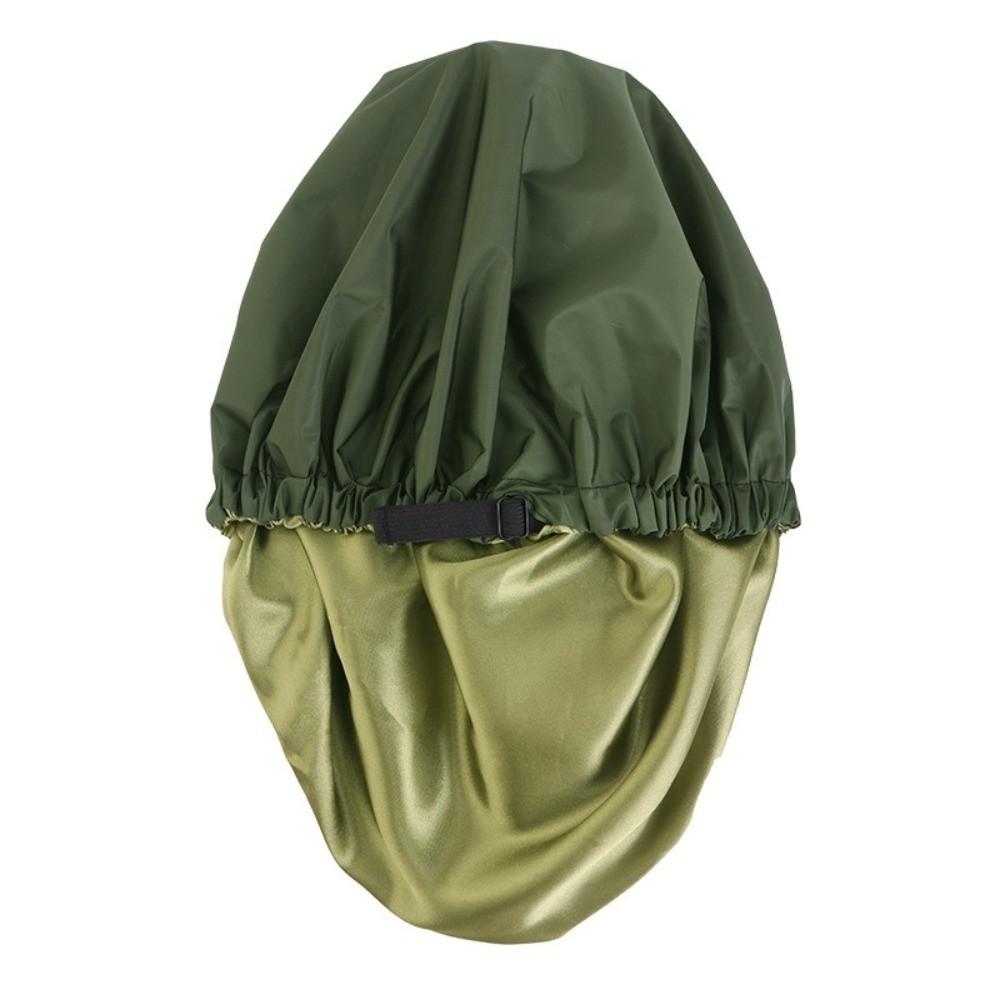 Adjustable Hair Wrap Cover Solid Color Sleeping Cap Comfortable Salon Tool Household Use