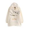 Harry Potter Womens/Ladies Hedwig Blanket Hoodie