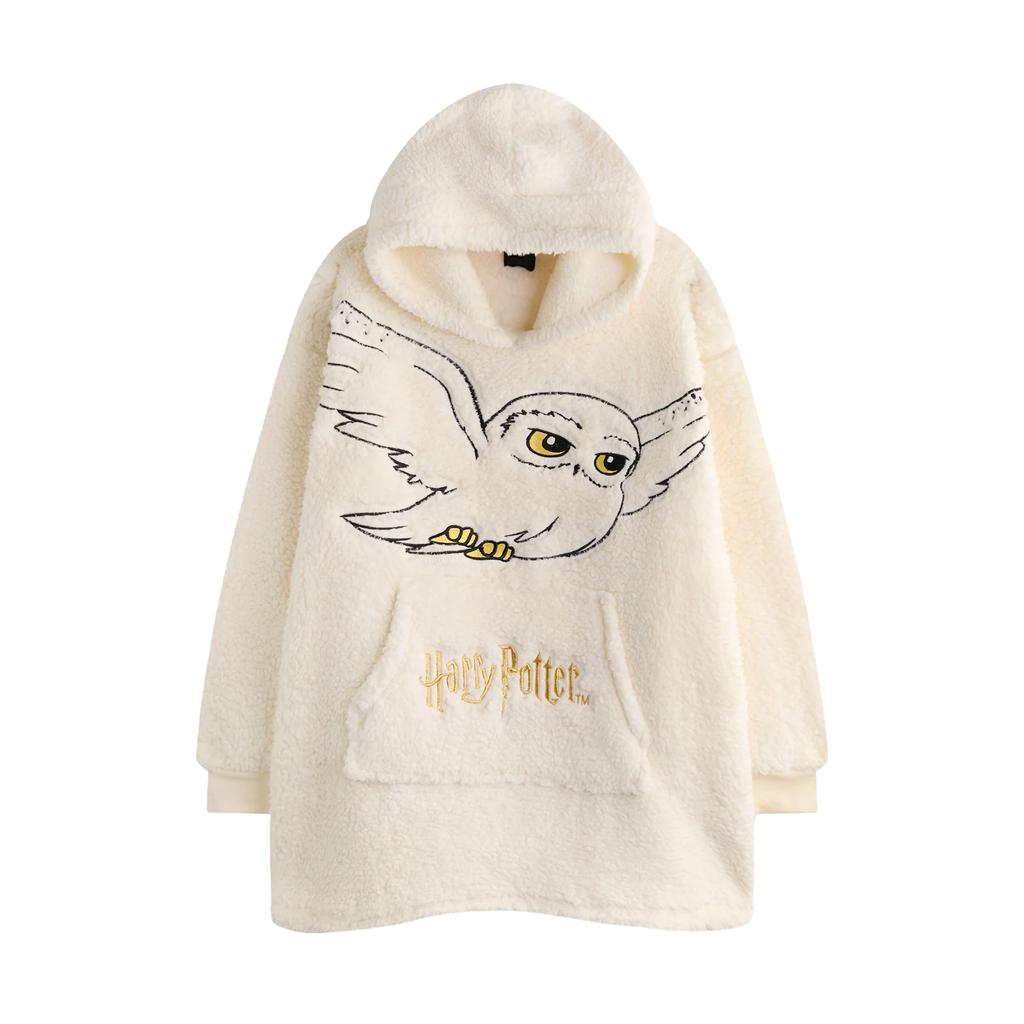 Harry Potter Womens/Ladies Hedwig Blanket Hoodie