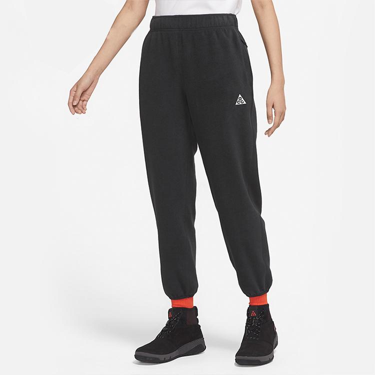 Nike Однотонные женские брюки-джоггеры со средней посадкой, черные CV0615-060