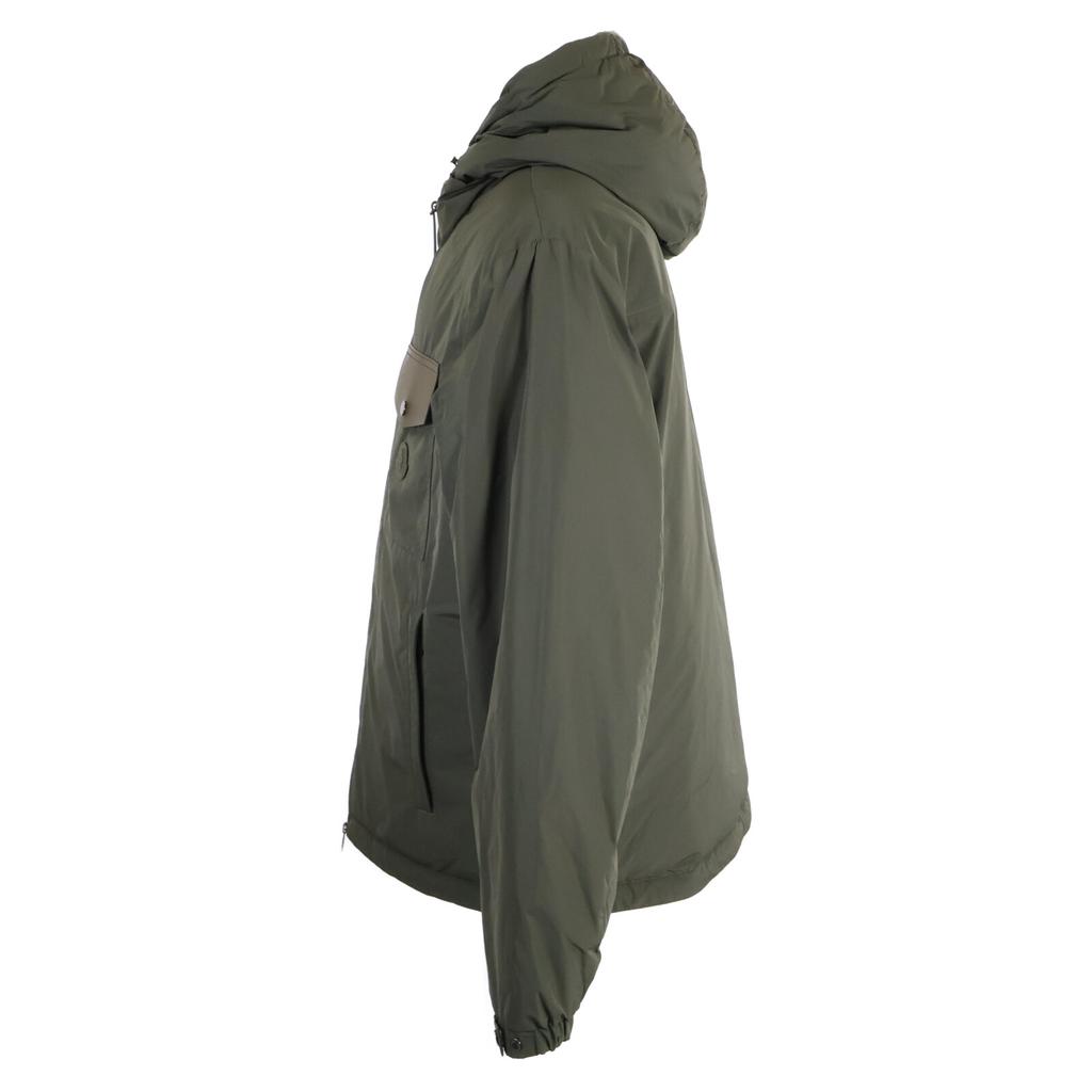 Moncler [Good Condition/24 Year Old] NOHEDES Hoodie Down Jacket 4 khakiUsed