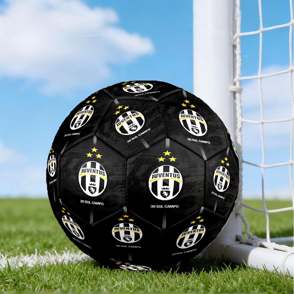 Football Team Crest Printed Size 5 Soccer Balls, High-Quality, Anti-Slip, Protective Football, A Unique Gift , Birthdays, Christmas Gifts