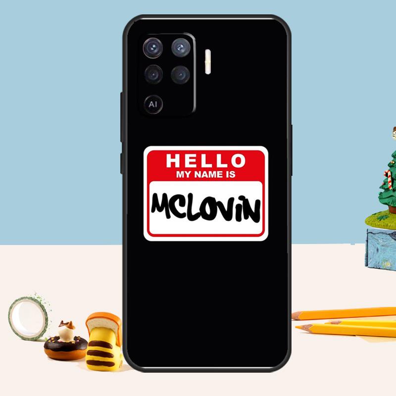 Чехол Mclovin Superbad для Oppo A54 A74 A94 A80 A60 A40 A18 A38 A58 A78 A98 A96 A76 A16 A15 A17 A57 A5 A6 Pro