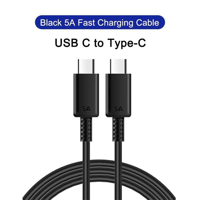 PD 45W USB C кабель для Samsung S24 S23 S22 S21 Ultra Plus Note10 A53 A54 5G 5A кабель быстрой зарядки типа C телефон зарядка дата провод