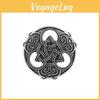 Celtic Knot Brooch Pin With Electroplated Finish For Men Women Commuter Fashion