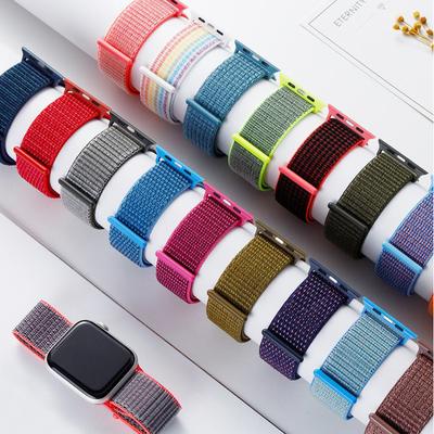 Нейлоновый ремешок-петля для Apple Watch ремешок 44 мм, 40 мм, 45 мм, 41 мм, 38 мм, 42 мм, 49, 44, 45 мм, спортивный браслет iWatch Series Ultra 8 se 7 6 5 3