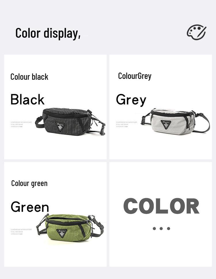 Унисекс кросс-боди сумка в корейском стиле для гор: Модная Маленькая Сумка на Плечо для Телефонов и Спорта (2025)