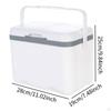 6L Cooler Box for Food Storage Hot/Cold Retention Container Outdoor Activities