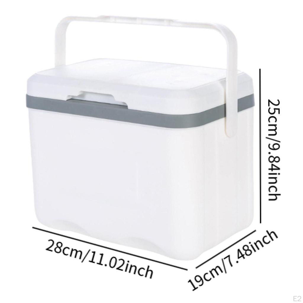 6L Cooler Box for Food Storage Hot/Cold Retention Container Outdoor Activities