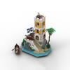 32 детали Moc-124819 мелкие детали сборный конструктор модель замка DIY сборка строительные игрушки детские праздничные подарки