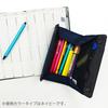 Kokuyo WithPlus Slim Pencil Case with Wide Opening for Easy Access and Portable Storage F-VBF170-3