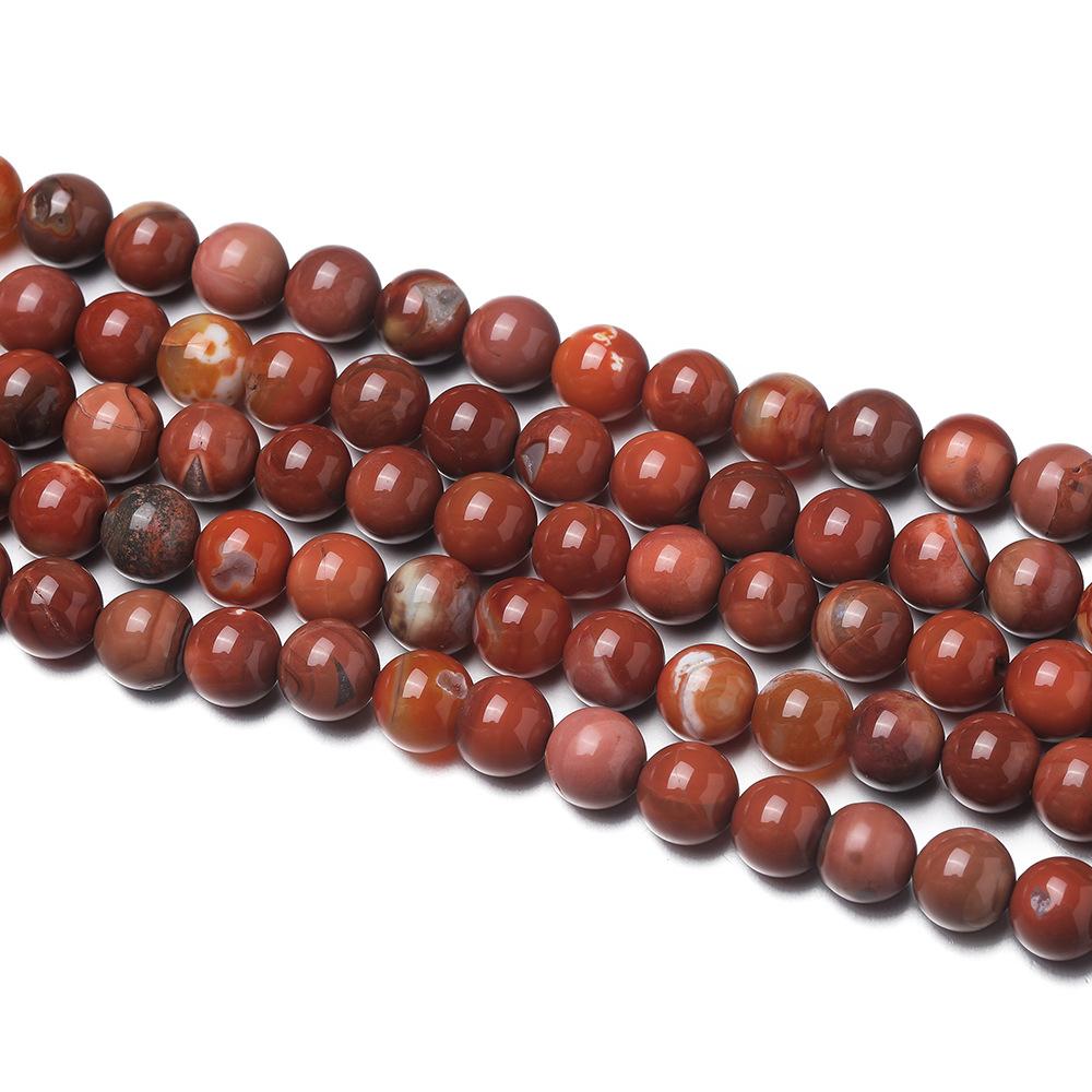 6/8/10 мм Натуральный камень Полуфабрикат Нанизанный