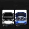 Heavy Duty Metal Lift Supports Engine Cover Shock Absorbers set for Safe & Stable Bonnet Operation in All Conditions