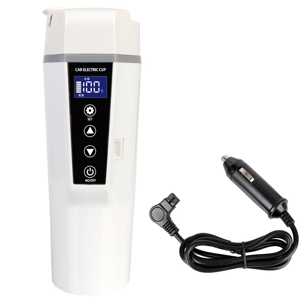 Контроль температуры 12 В 24 В автомобильный электрический чайник с кристаллическим подогревом умная чашка Mutil-выбор вареная и изолированная кружка для путешествий
