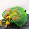 Fruit Bowl Vegetable Basket 24/28cm Metal Mesh Bowl for Washing Fruits Vegetables Snacks