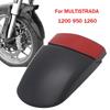 Черная защита переднего крыла мотоцикла, удлинитель переднего колеса для DUCATI MULTISTRADA 1200 950 1260 Multistrada 1200 1260 950
