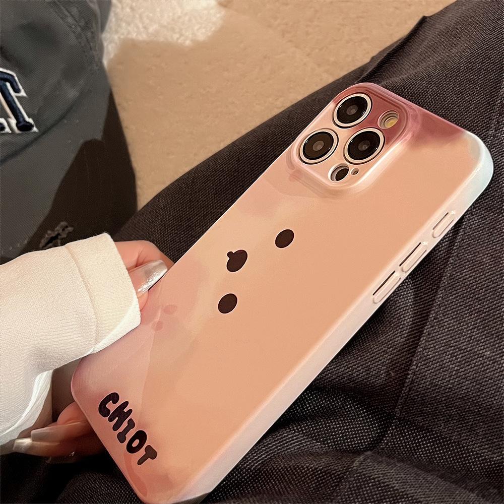 Милый большеглазый щенок Ins для чехла для мобильного телефона IPhone17pro Max для Apple 14 Пленка Мягкий 13 Полная упаковка