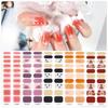 20 гелевых наклеек для ногтей на пальцы 3D полуотвержденные наклейки для дизайна ногтей наклейки для дизайна ногтей