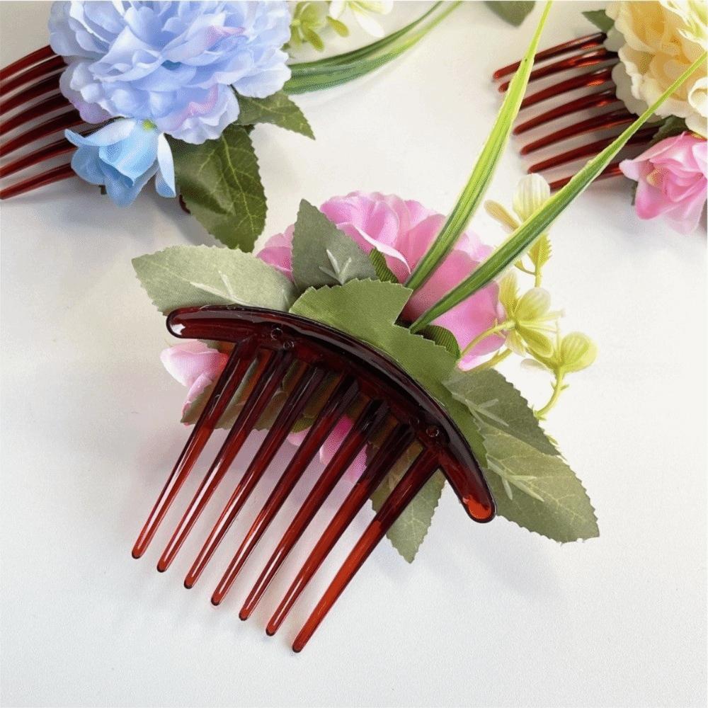 Bohemian Flower Hair Comb Hair Clip Wedding Bride Accessories  Water Splashing Festival