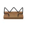 Wooden Business Card Holder Creative Display Stand New Desktop Shelf Box  Office