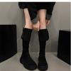 Ботинки Пустоши женские осенне-зимние новые увеличивающие рост рыцарские ботинки легкие и универсальные модные маленькие высокие ботинки