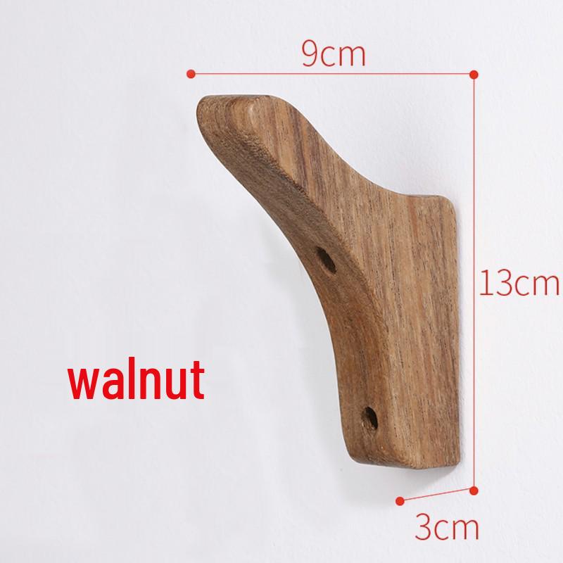 Настенный держатель-подставка из массива дерева для гуциня и крючок для аксессуаров
