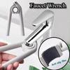 Faucet Aerator Wrench Hand Tool Bubbler Removal Key Kitchen Bathroom Toilet Sink Tap Anti Slip Removal Wrench Disassembly Tool