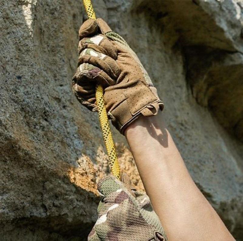 Men's Tactical Touch Screen Full Finger Gloves Compatible Combat Shooting Hunting Outdoor Sports Work Mittens Gloves