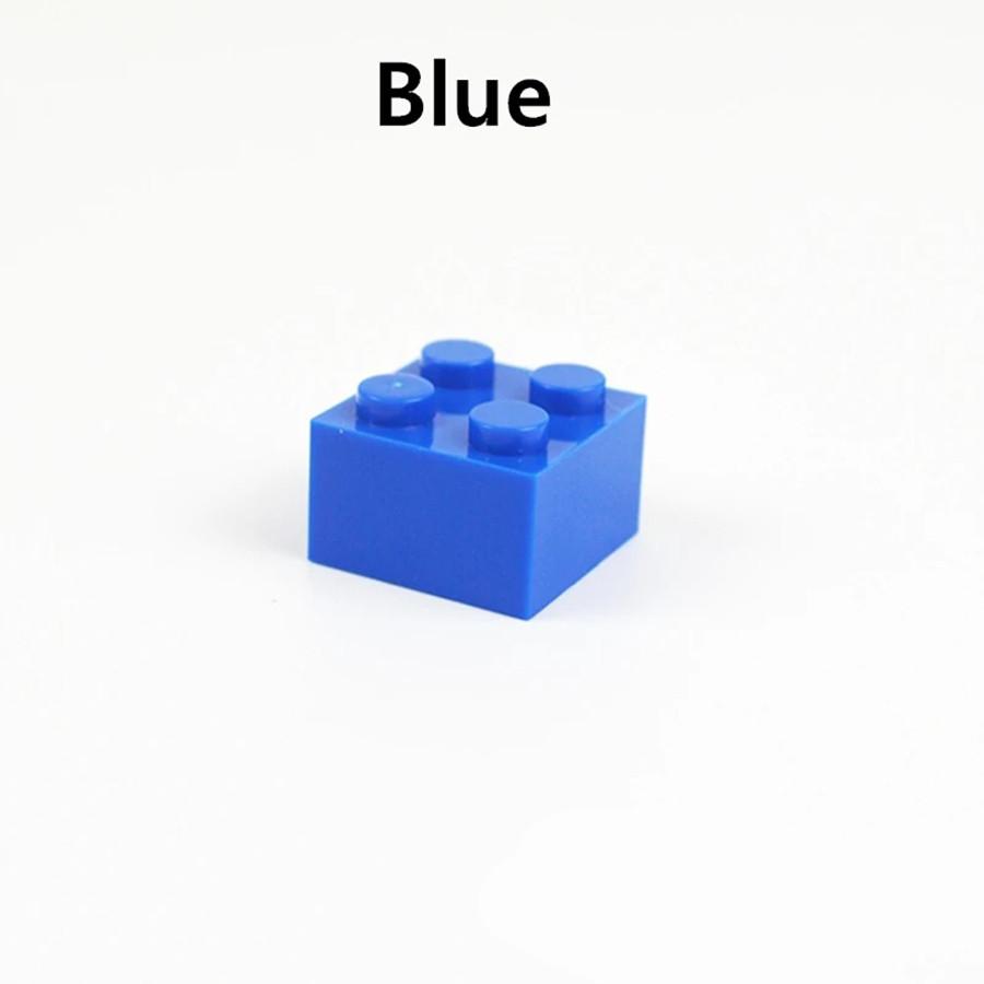 20 шт. 2*2 точечные толстые кирпичи, разноцветные строительные блоки 3003 MOC, образовательный творческий набор для самостоятельного изготовления, детские игрушки для самостоятельного изготовления кирпичей