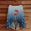 Christmas Sweatshirts For Women Knit Sweater Cute Shirt Fall Crewneck Pullover Tops