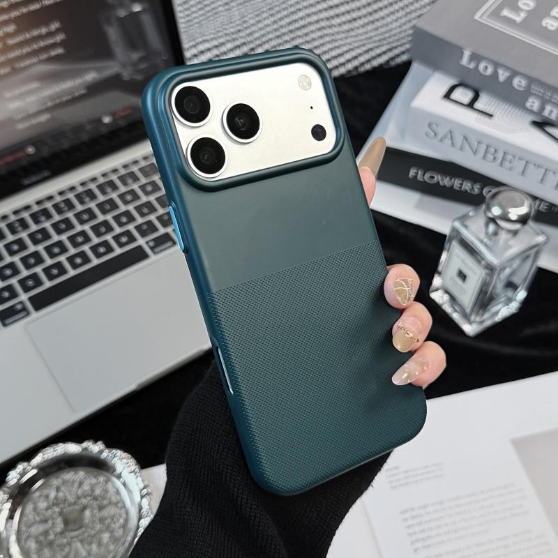 Оригинальный чехол для телефона с точечным рисунком для iPhone 17 16 15 14 13 12 11 Pro Max, противоударный, матовый, с мягкой внутренней flocked подкладкой, задняя крышка