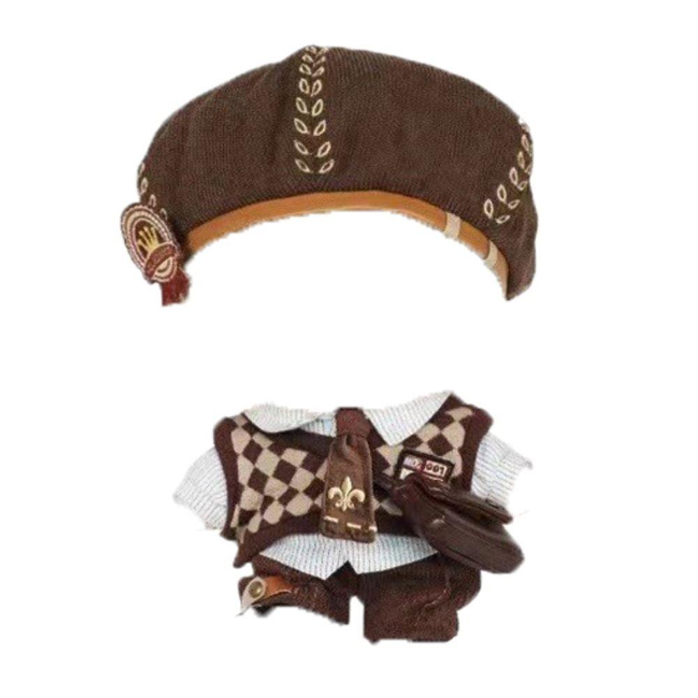 Одежда для кукол из хлопка Почтальон Униформа Без атрибутов Одежда для кукол Мягкая одежда для кукол Аксессуары для кукол