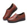 Autumn Women Shoes Fashion Casual Women Leather Shoes Ladies Slip On Comfortable Work Shoes