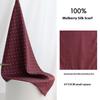 Twill Wave Dot 100% Silk Small Square Scarf High-end Street Photo Bag Headscarf Neck Decorative Scarf Women