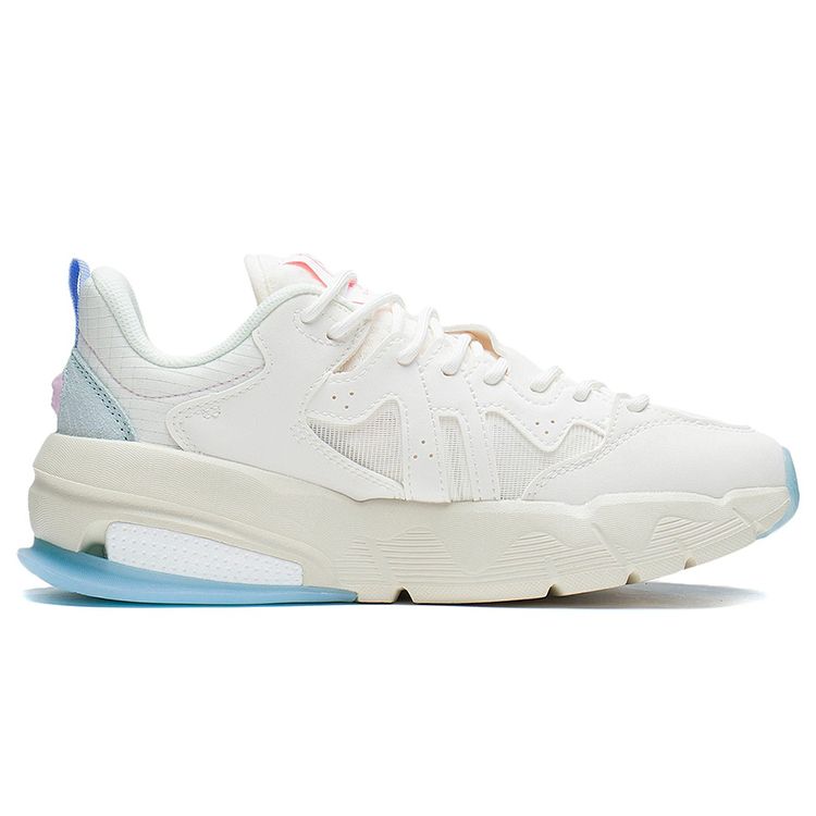 Li Ning Ln Flex Легкие, высокопрочные, амортизирующие, нескользящие, износостойкие, низкие, спортивные, повседневные туфли, женские кроссовки Off-White AGLS114-3