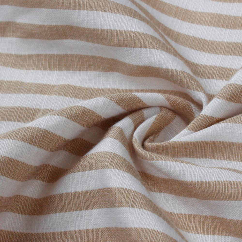 Женские полосатые повседневные платья с короткими рукавами и кисточками средней длины, летние платья на пуговицах с v-образным вырезом для женщин