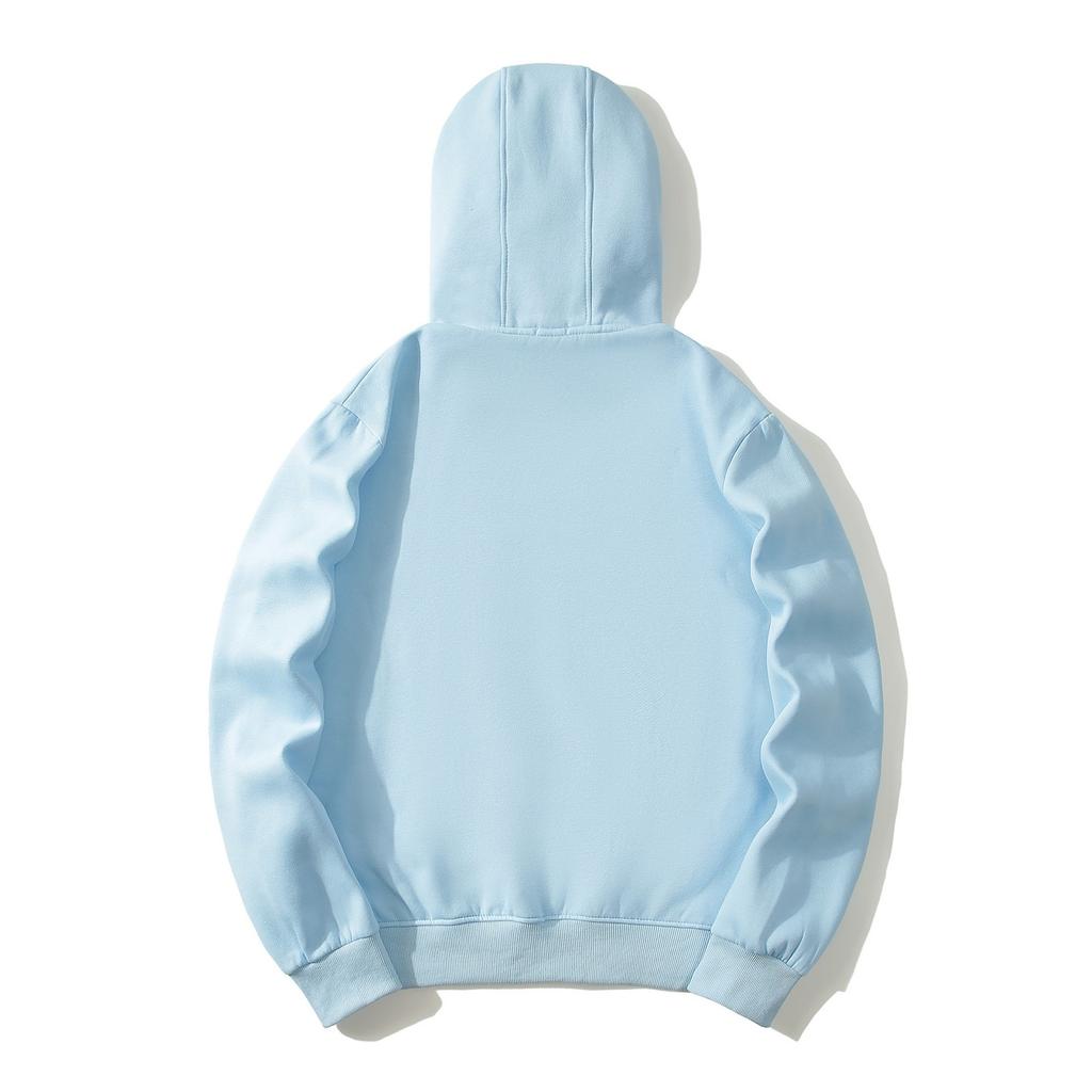 Мужские и женские толстовки Модная повседневная толстовка Свободный кардиган на молнии Толстовка с длинным рукавом и капюшоном