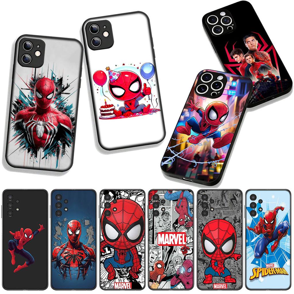 Phone Cover Spider Man Marvel Spiderman Coque for Xiaomi Redmi Note 15 11 9 10 Pro Plus A5 9A 9T 10A 10C 9C NFC 15C 8T Case