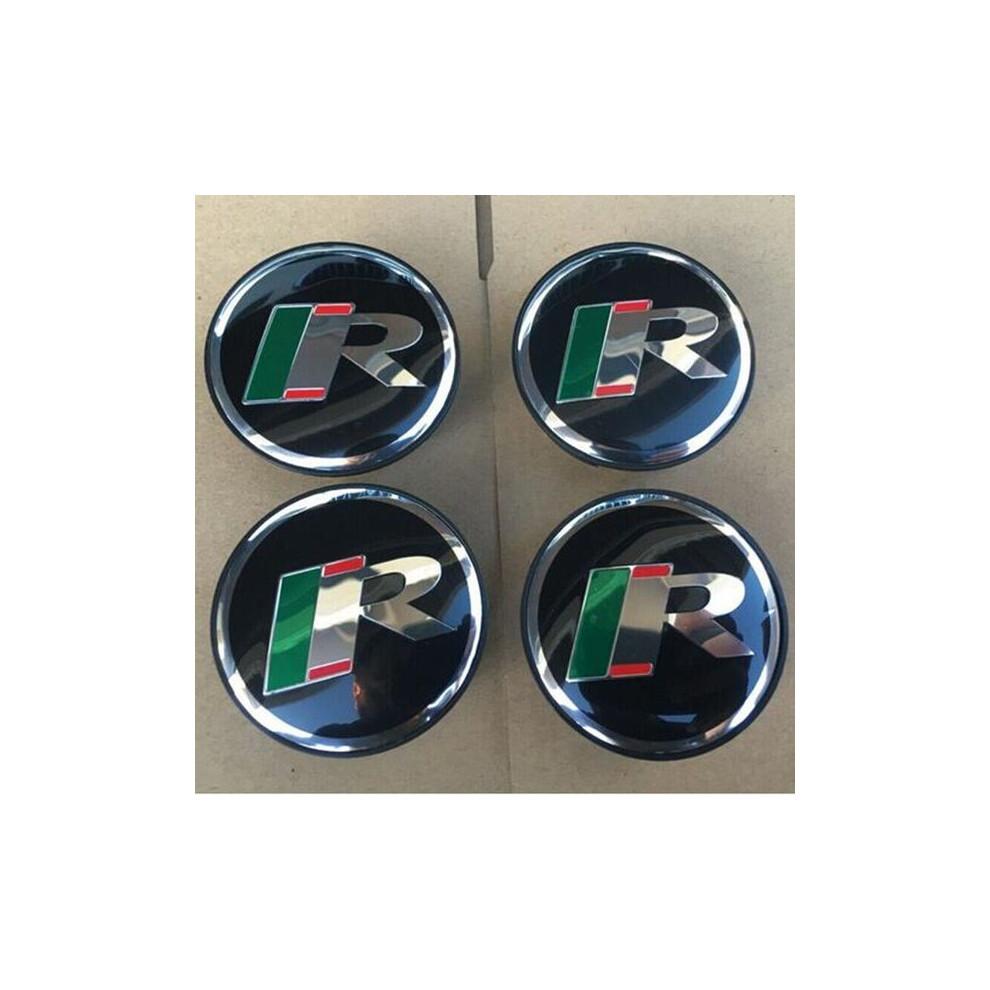 Jaguar R Racing Logo Alloy Hub Wheel Centre Caps 59MM S Cap ( 4 )