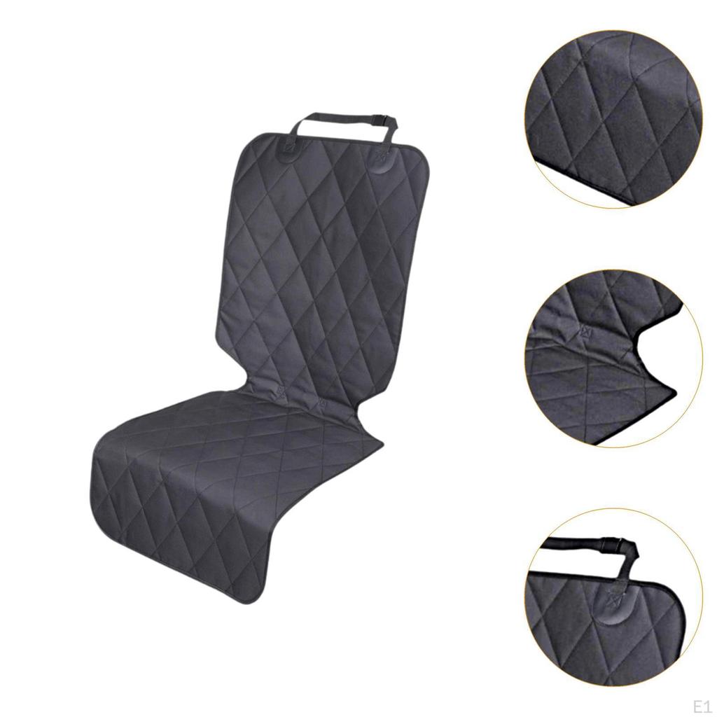 Чехол на переднее сиденье для собаки универсальный, легко устанавливается, моющийся, водонепроницаемый