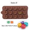 Jelly Pudding Fruit Gummy Candy Silicone Molds Animal Chocolate Cake Baking Tool Mold Ice Resin Mould 3D DIY