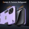 For Oppo A38 4G/A18 4G PC+TPU Case Dual-Layer Design Drop Protection Phone Cover