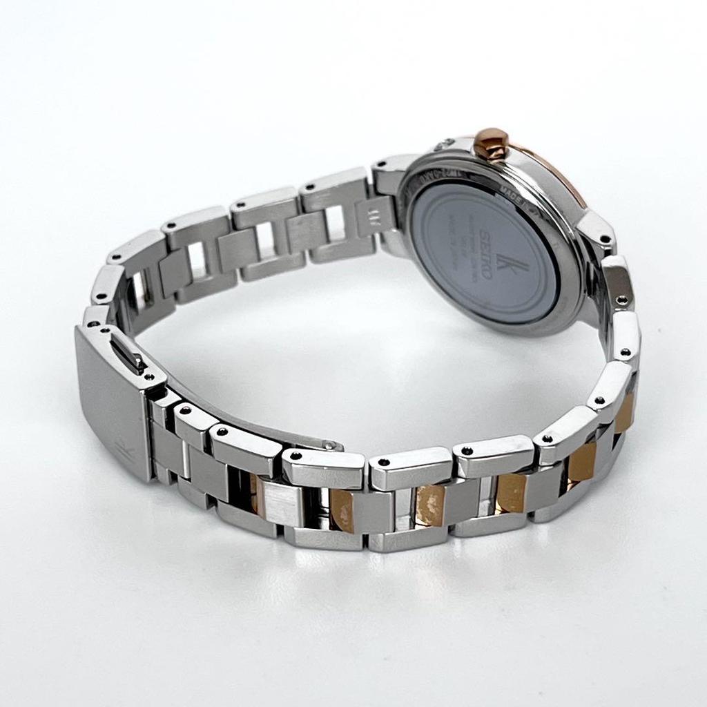 [USED] Seiko Rukia Women's Watch, Working, Radio-Controlled Solar, S2162
