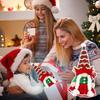 2Pcs  Doll Gnome Faceless Doll Decoration Christmas Decorations Couple Plush Doll Decoration