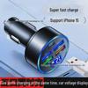 Универсальное 5-портовое автомобильное зарядное устройство с функцией быстрой зарядки и преобразователь для прикуривателя