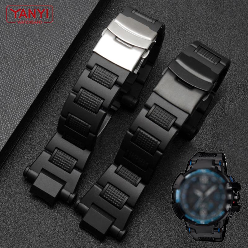Пластиковый ремешок для часов casio GW-A1100FC GW-A1000 GW-4000 GA-1000, ремешок для часов, браслет, мужские спортивные наручные часы, ремешок