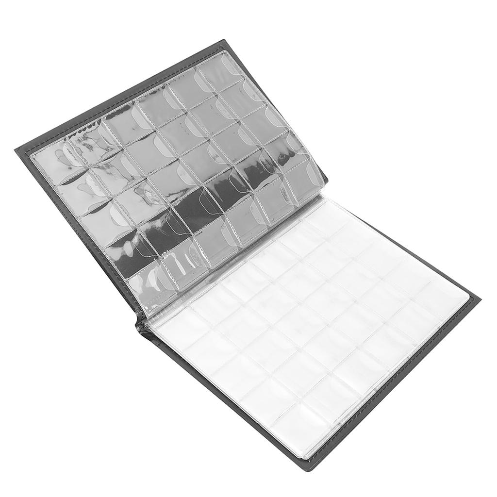 250 карманов 10 страниц альбом для монет коллекционная книга держатель для монет BookBrown