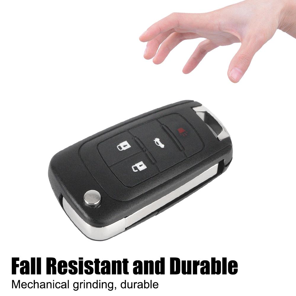 Для OPEL/VAUXHALL Astra J Corsa E Insignia Zafira C 2009-2016 автомобильный дистанционный ключ автомобильные аксессуары 2/4 кнопки