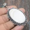 Mother Of Pearl Gemstone Handmade 925 Sterling Silver Jewelry Pendant For Thanksgiving